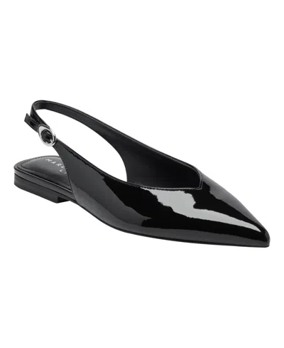 Marc Fisher Ltd Women's Gabra Pointy Toe Slingback Flats