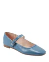 Marc Fisher Ltd Garissa Mary Jane Flat In Medium Blue