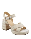 MARC FISHER LTD WOMEN'S GEMMIE STRAPPY ESPADRILLE PLATFORM SANDALS