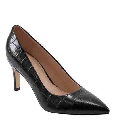 MARC FISHER LTD WOMEN'S GENNI POINTY TOE SLIP-ON DRESS PUMPS