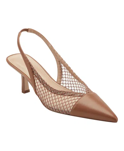 Marc Fisher Ltd Women's Gipsi Slingback Pumps In Brown