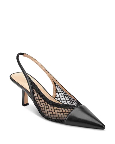 Marc Fisher Ltd Gipsi Pointed Toe Slingback Pump In Black