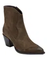 Marc Fisher Ltd Women's Giulie Western Block Heel Booties