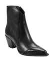 Marc Fisher Ltd Women's Giulie Western Block Heel Booties