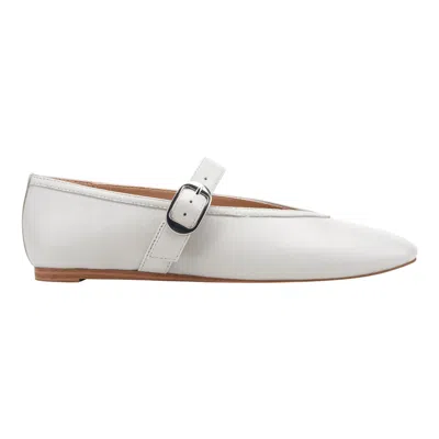 Marc Fisher Ltd Godea Mary Jane Flat In White