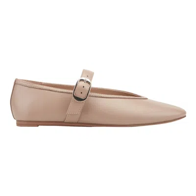Marc Fisher Ltd Godea Mary Jane Flat In Neutral