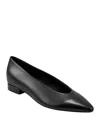 Marc Fisher Ltd Gunner Pointed Toe Flat In Black