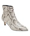 Marc Fisher Ltd Itzia Pointed Toe Kitten Heel Bootie In Multi
