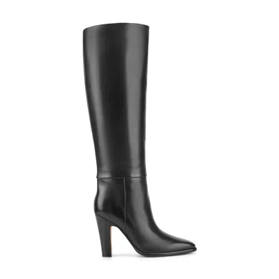 Marc Fisher Ltd Women's Jacie Leather Dress Boot In Black