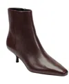 Marc Fisher Ltd Kiona Kitten Heel Bootie In Brown