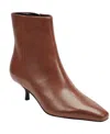 Marc Fisher Ltd Kiona Kitten Heel Bootie In Brown