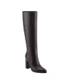 Marc Fisher Ltd Women's Lannie Tall Block Heel Boots In Black