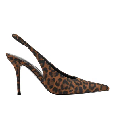 Marc Fisher Ltd Women's Leynne Slingback Pump In Animal Print