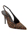 Marc Fisher Ltd Leynne Slingback Pointed Toe Pump In Multi