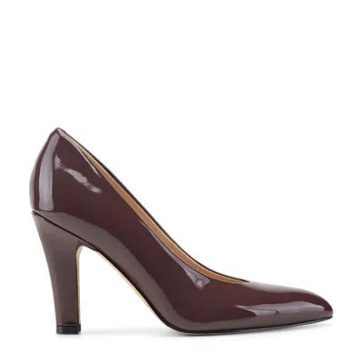 Marc Fisher Ltd Women's Lianne Leather Pump In Burgundy