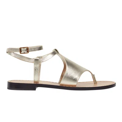 MARC FISHER LTD Women's Lille Thong Flat Leather Sandal
