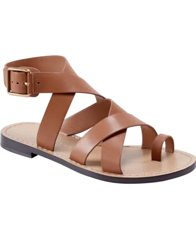 Marc Fisher Ltd Women's Lollie Strappy Flat Sandals