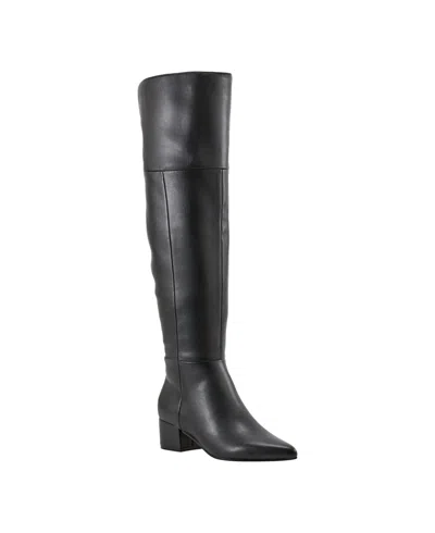 MARC FISHER LTD WOMEN'S LOTTIE POINTY TOE OVER THE KNEE DRESS BOOTS