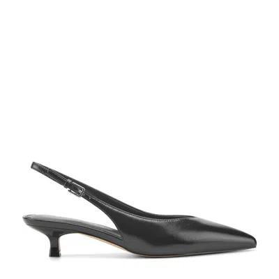Marc Fisher Ltd Women's Luciey Kitten Heel Slingback Pump In Black