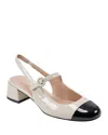 Marc Fisher Ltd Martie Slingback Mary Jane Pump In Ivory