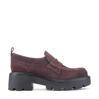 Marc Fisher Ltd Women's Meeme Lug Sole Loafer In Brown
