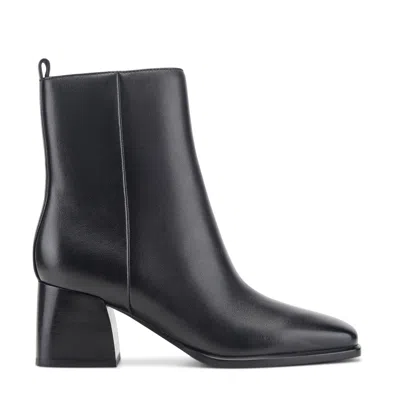 Marc Fisher Ltd Women's Milley Leather Ankle Bootie In Black