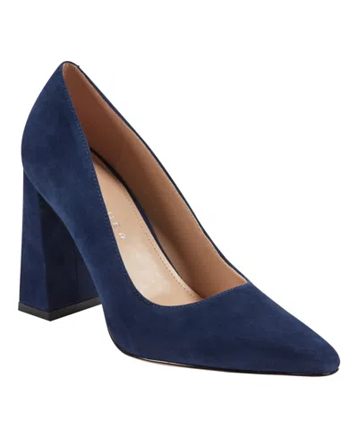 Marc Fisher Ltd Women's Minny Tapered Block Heel Pumps