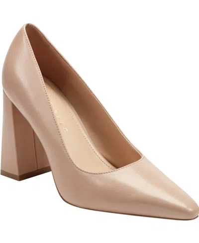 Marc Fisher Ltd Women's Minny Tapered Block Heel Pumps