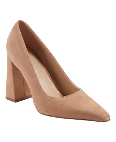 Marc Fisher Ltd Women's Minny Tapered Block Heel Pumps