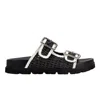 Marc Fisher Ltd Women's Mylan Footbed Sandal In Black
