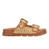 Marc Fisher Ltd Women's Mylan Footbed Sandal In Brown