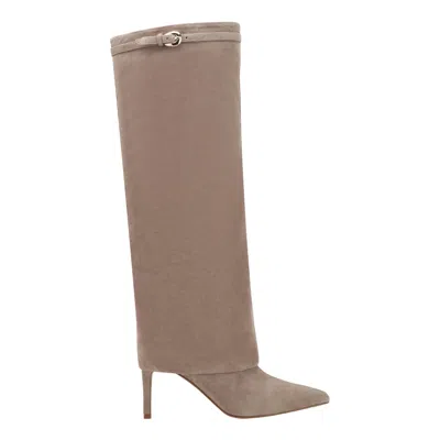 Marc Fisher Ltd Women's Naples Leather Boot In Neutral