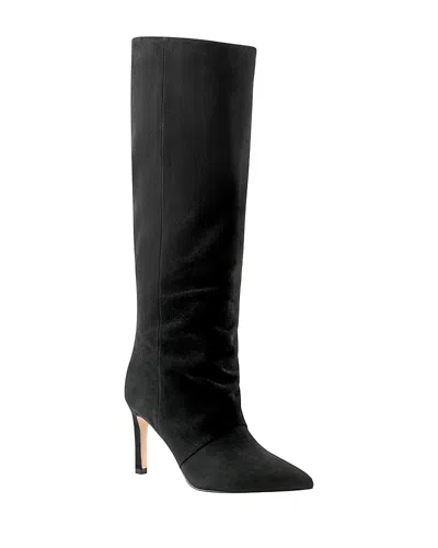 Marc Fisher Ltd Narysa Pointed Toe Knee High Boot In Black