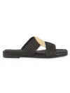 Marc Fisher Ltd Navie Slide Sandal In Black