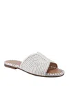 Marc Fisher Ltd Nottie Slide Sandal In Ivory