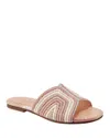 Marc Fisher Ltd Nottie Slide Sandal In Light Natural