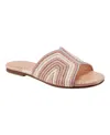 Marc Fisher Ltd Nottie Slide Sandal In Cream Multi