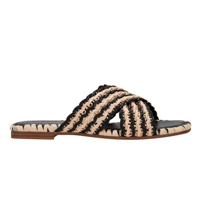 Marc Fisher Ltd Women's Nylie Flat Sandal In Multi