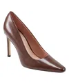 Marc Fisher Ltd Olivy Stiletto Pump In Dark Brown Leather