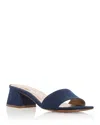 Marc Fisher Ltd Women's Olysa Slide Sandals In Dark Blue