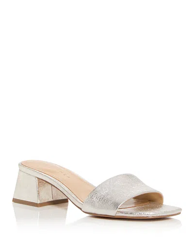 Marc Fisher Ltd Women's Olysa Slide Sandals In Gold