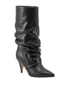 Marc Fisher Ltd Paityn Slouch Pointed Toe Boot In Black