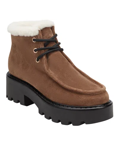 MARC FISHER LTD WOMEN'S PERCY LACE-UP BOOTIES