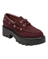 Marc Fisher Ltd Peyten Lug Sole Loafer In Burgundy