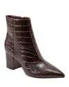 Marc Fisher Ltd Jarli Bootie In Dark Brown