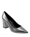 Marc Fisher Ltd Women's Pointed Pumps In Peweter