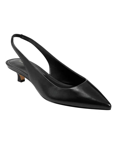 MARC FISHER LTD WOMEN'S POSEY POINTY TOE DRESS SLINGBACK PUMPS