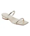 Marc Fisher Ltd Raelyn Sandal In Gold Leather