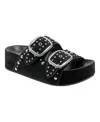 Marc Fisher Ltd Women's Sayge Double Studded Strap Platform Sandals