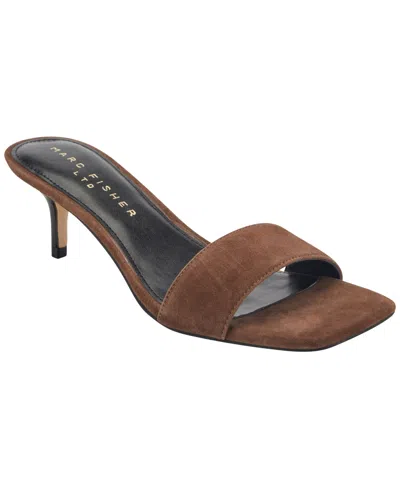 Marc Fisher Ltd Sidnee Sandal In Brown